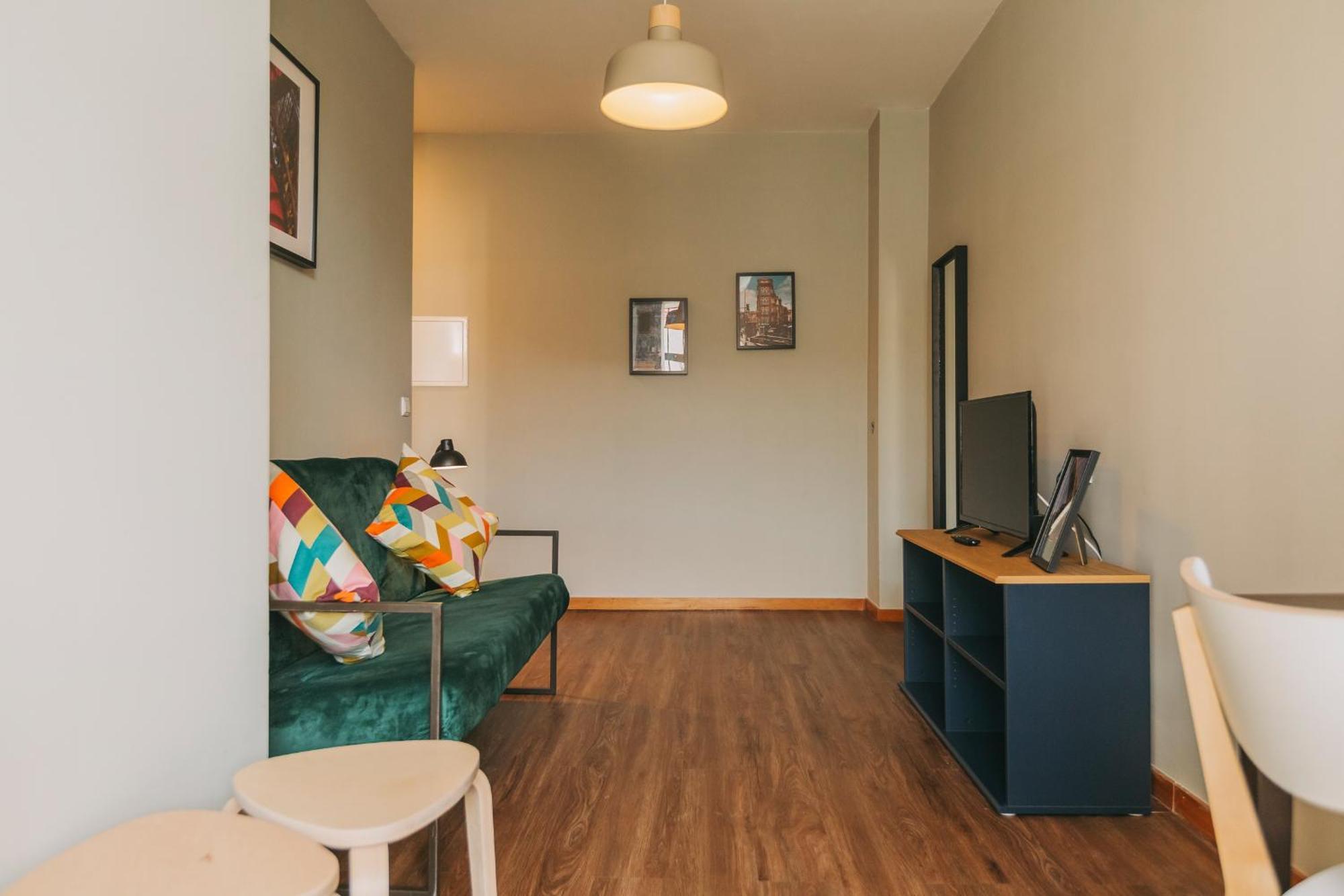 Apartamento de 1 dormitorio