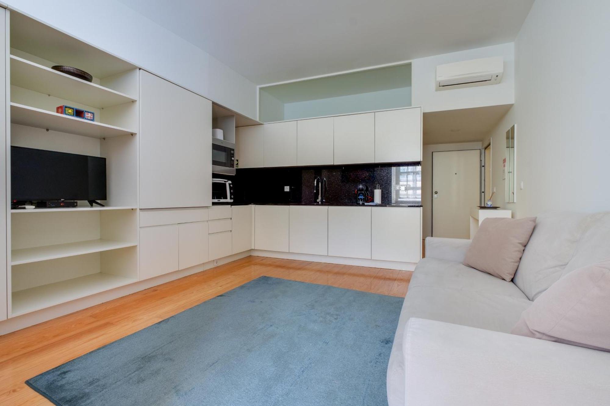 Apartamento de 1 dormitorio