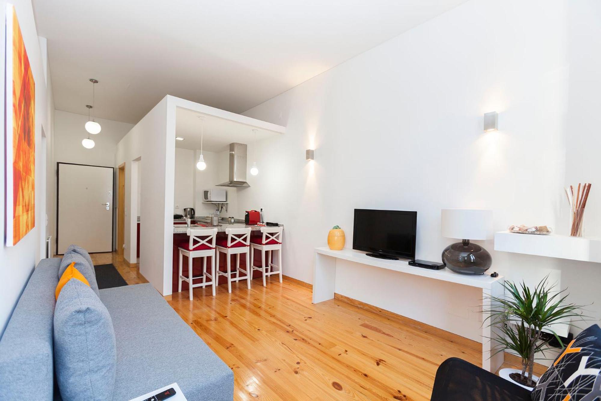 Apartamento Estándar de 1 dormitorio con vistas a la ciudad