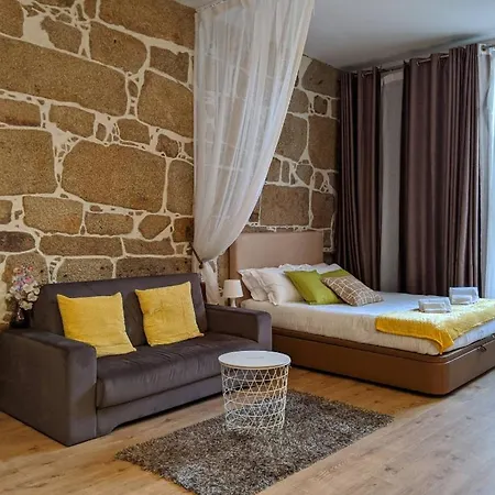 Porto-Stone Wall Apartment-2