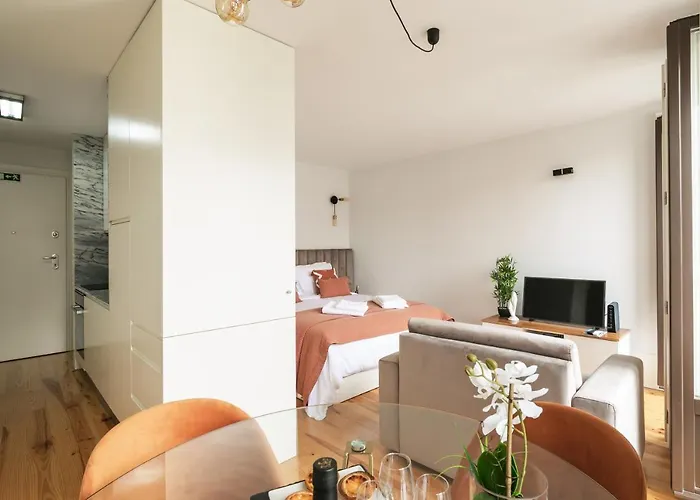 Bright Studio Near Douro River With Balcony And Ac OOporto
