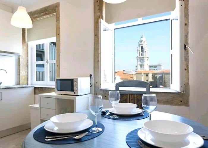Oporto Blue Liberdade - Central Studio With Amazing View And Kitchenette