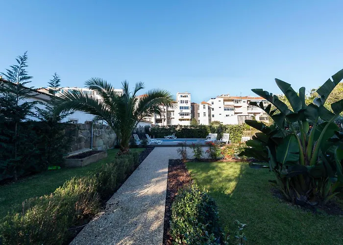Exotic Flat With Shared Pool & Garden Apartment Porto