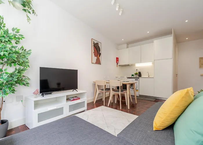 Renovated & Quiet 1-Bedroom In Santa Catarina OOporto