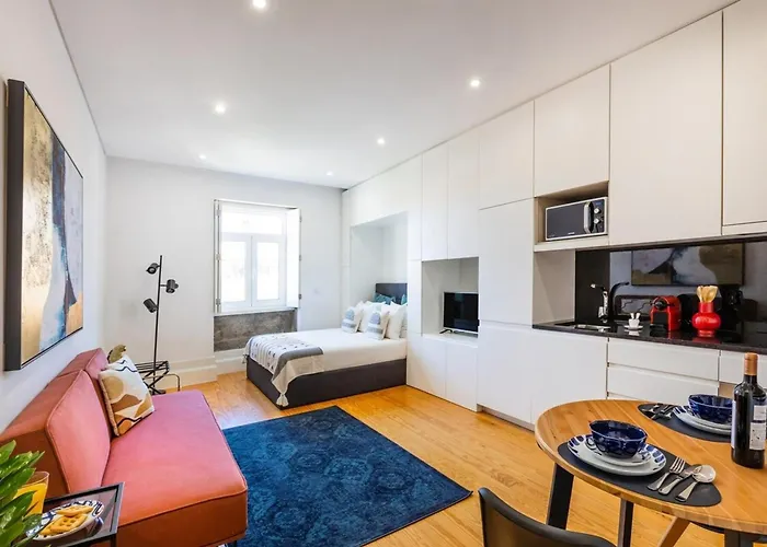 Stylish Studio W/ Ac | Central Oporto