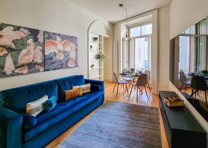 Inspiring City Center 1 Bedroom Apartment With A View OOporto