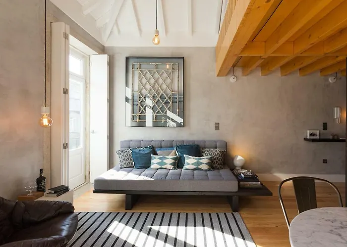 Apartamento Gold & Grey Loft Almada OOporto